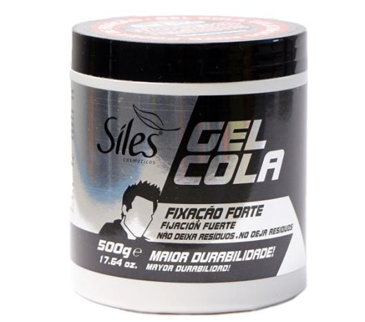 Gel Siles fixação forte Gel Cola incolor 250g - Imagem em destaque