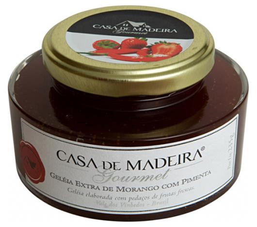 Geleia Casa de Madeira extra com pedaços de frutas vermelhas 250g - Imagem em destaque