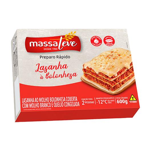 Lasanha bolonhesa Massa Leve 600g - Imagem em destaque