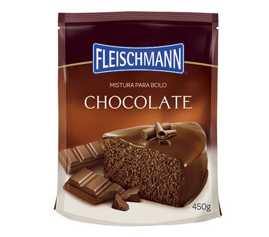 Mistura para bolo Fleischmann sabor chocolate 450g - Imagem em destaque