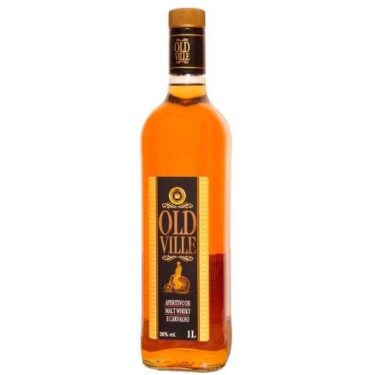 Aperitivo de Malt Whisky e Carvalho Old Ville 1L - Imagem em destaque