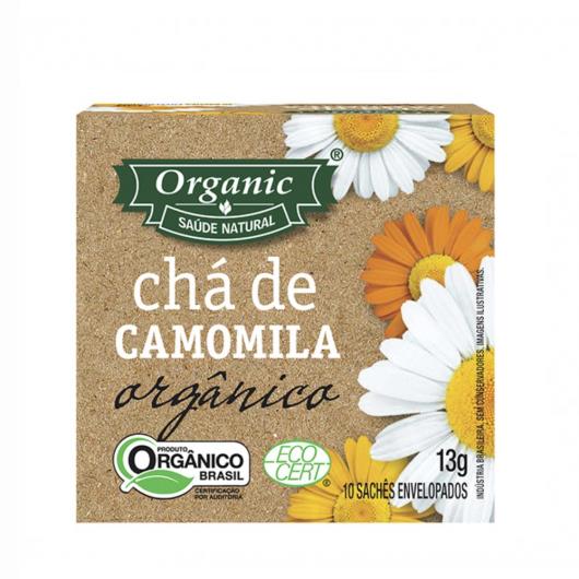 Chá Organic Orgânico de Camomila 10g - Imagem em destaque