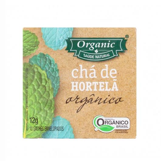 Chá Organic Orgânico Hortelã 12g - Imagem em destaque