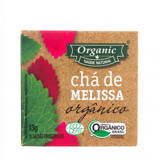 Chá Organic Orgânico Melissa 13g - Imagem em destaque