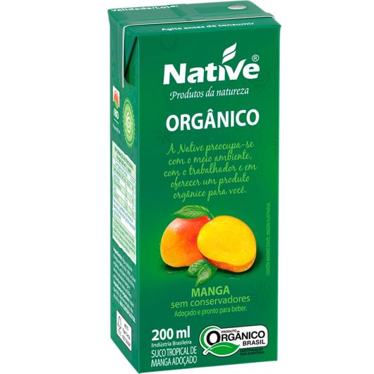Suco orgânico sabor manga Native 200ml - Imagem em destaque