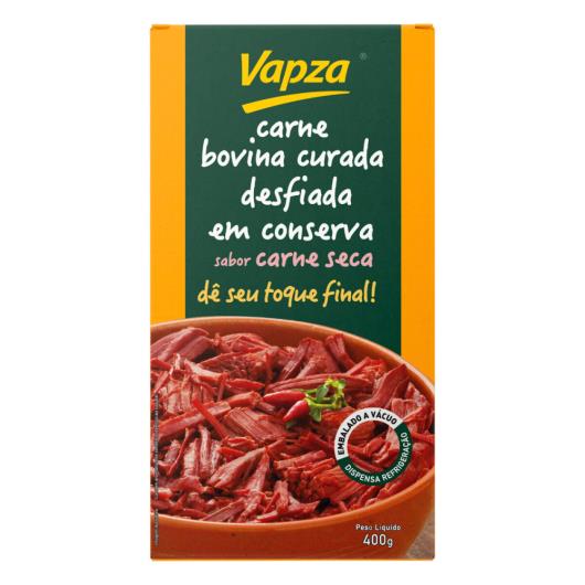 Carne Bovina Desfiada Cozida Curada Carne Seca Vapza 400g - Imagem em destaque