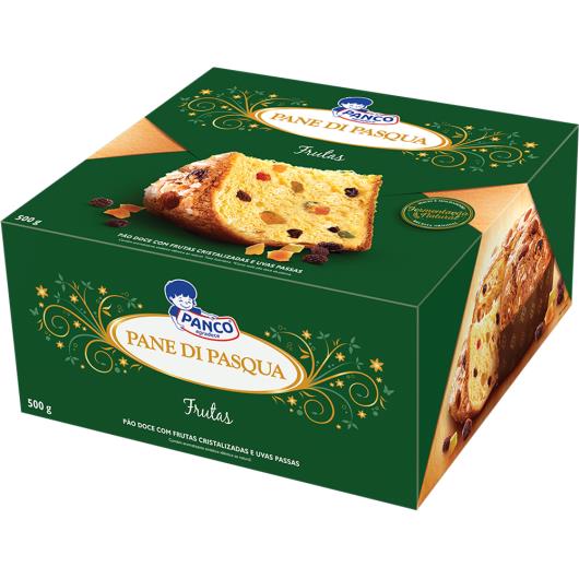 Pão Panco Doce com Frutas Cristalizadas e Uva Passa 500g - Imagem em destaque