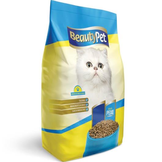 Alimento para gatos pet adulto sabor peixe 500g - Imagem em destaque