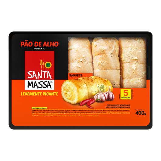 Pão de Alho Santa Massa Picante 400g - Imagem em destaque