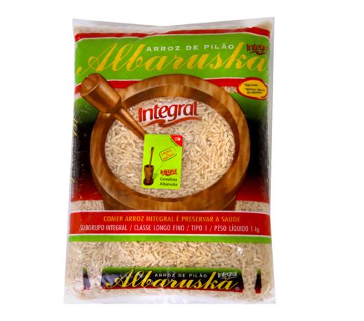 Arroz integral tipo 1 Albaruska 1kg - Imagem em destaque