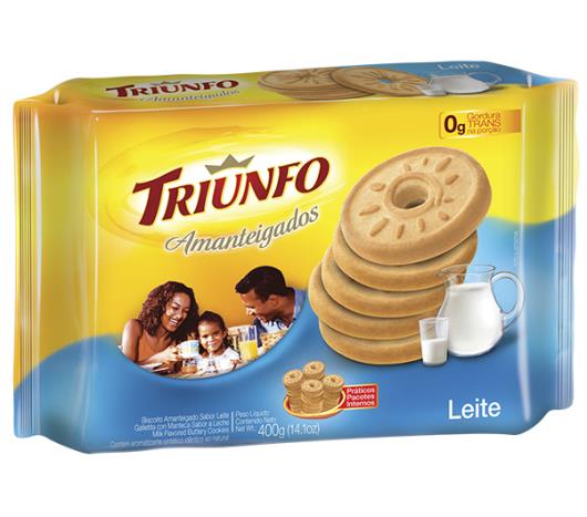 Biscoito amanteigado de leite Triunfo 330g - Imagem em destaque
