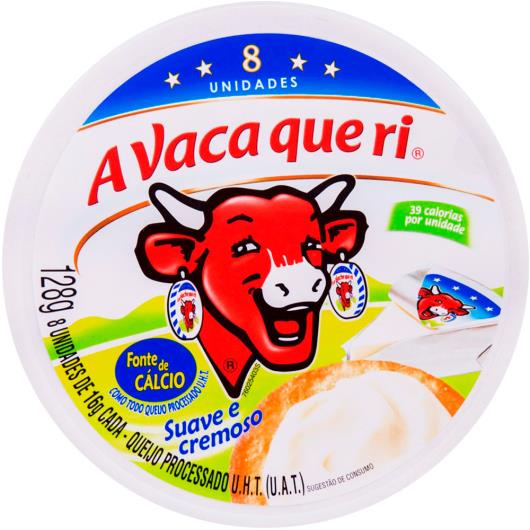 Queijo processado suave e cremoso A Vaca Que Ri 128 g - Imagem em destaque