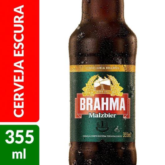 Cerveja Brahma Malzbier 355ml Long Neck - Imagem em destaque