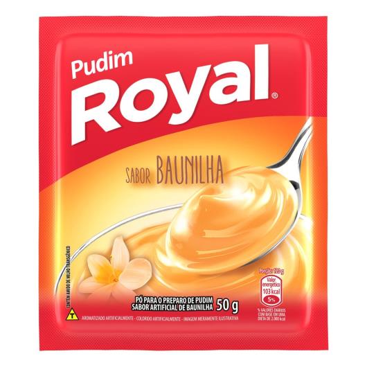 Mistura em pó para pudim Royal sabor baunilha 50g - Imagem em destaque