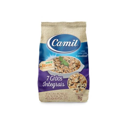 Arroz Integral 7 Grãos Camil Pacote 1kg - Imagem em destaque