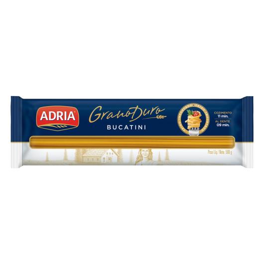 Macarrão grano d'oro bucatini Adria 500g - Imagem em destaque