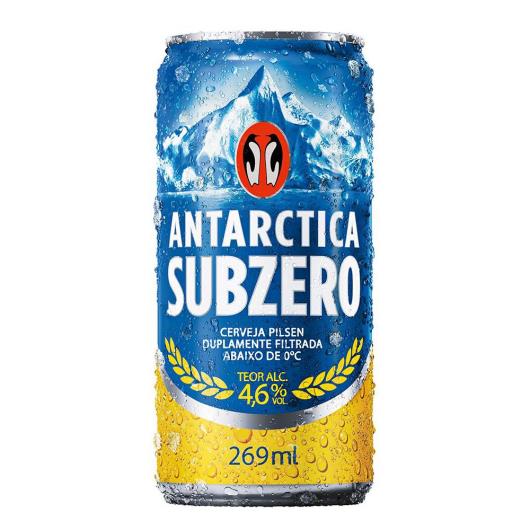 Cerveja Antarctica Sub Zero Pilsen 269ml Lata - Imagem em destaque