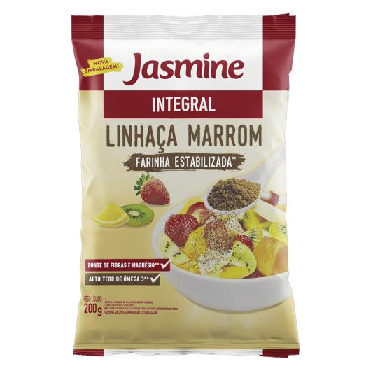 Farinha de linhaça Jasmine estabilizada 200g - Imagem em destaque