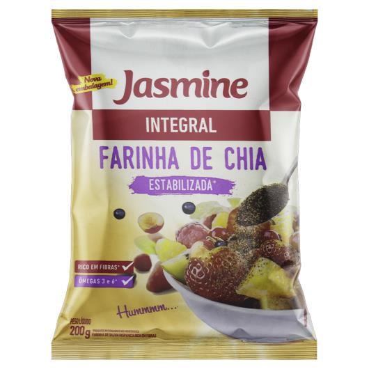 Farinha de Chia Integral Jasmine Pacote 200g - Imagem em destaque