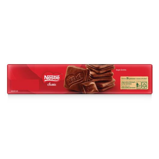 Biscoito CLASSIC Nestlé® Recheado Chocolate 140g - Imagem em destaque