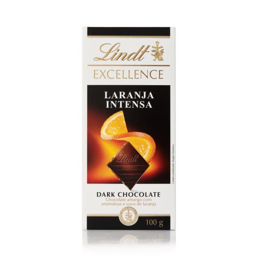 Chocolate Lindt Excellence Tablete Dark Laranja 100g - Imagem em destaque