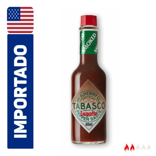 Molho TABASCO Chipotle Pepper Sauce Jalapeño Vermelha defumada 60ml - Imagem em destaque