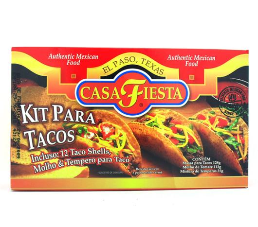 Kit Casa e Fiesta para tacos unidade - Imagem em destaque