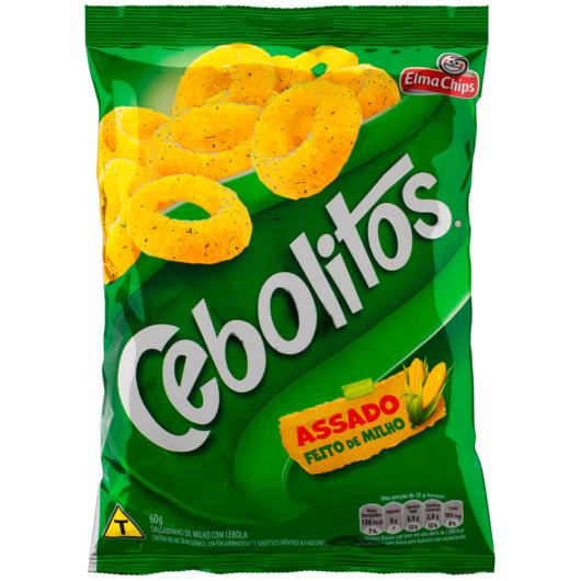 Salgadinho de Milho Cebola Elma Chips Cebolitos Pacote 60g - Imagem em destaque