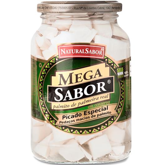 Palmito Mega Sabor conserva picado especial 300g - Imagem em destaque