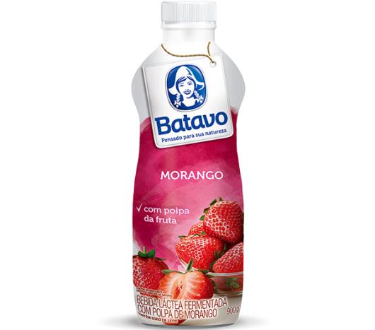 Bebida láctea Batavo morango 900g - Imagem em destaque