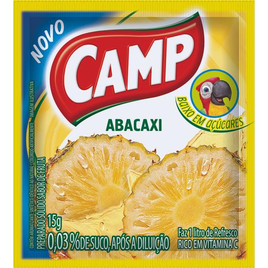 Refresco em pó Camp abacaxi 15g - Imagem em destaque