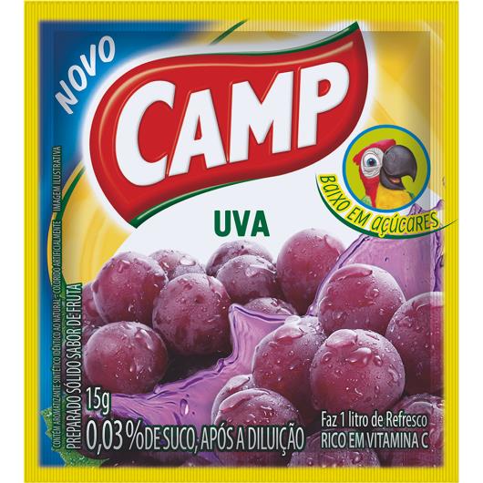 Refresco em pó Camp uva 15g - Imagem em destaque