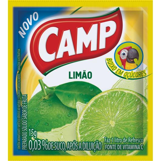 Refresco em pó Camp Limão 15g - Imagem em destaque