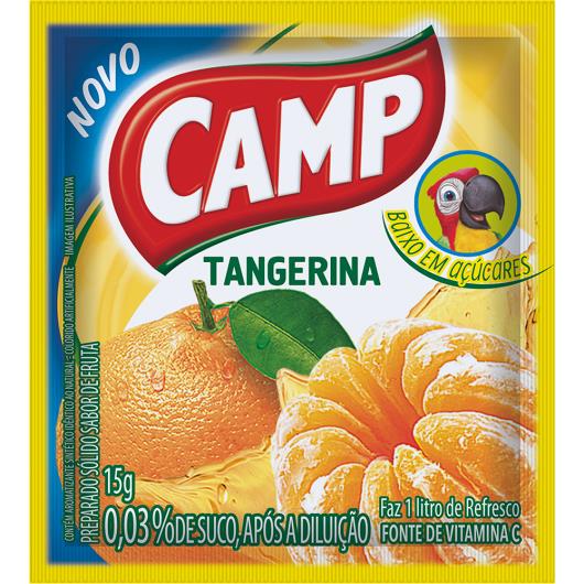 Refresco em pó Camp tangerina 15g - Imagem em destaque