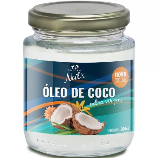 Óleo de coco extra virgem Empório Nut's 200 ml - Imagem em destaque