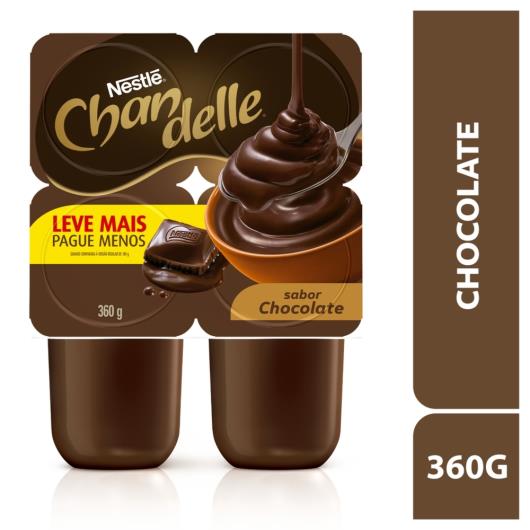 Sobremesa Chandelle Chocolate 360G - Imagem em destaque