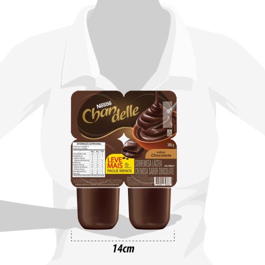 Sobremesa Chandelle Chocolate 360G - Imagem em destaque