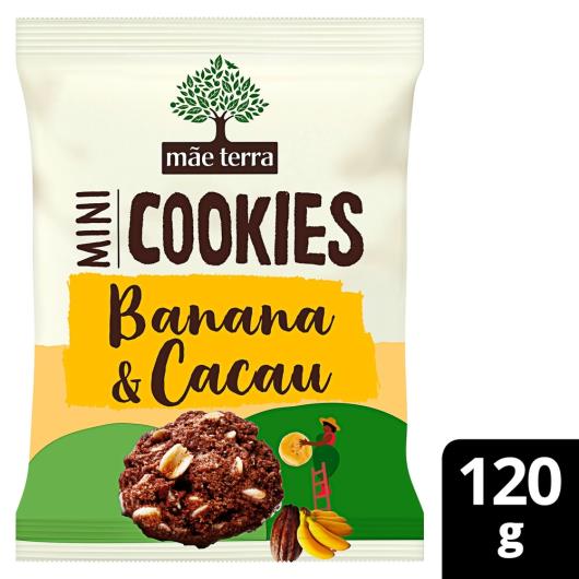 Cookie orgânico integral banana com cacau Mãe Terra 120g - Imagem em destaque