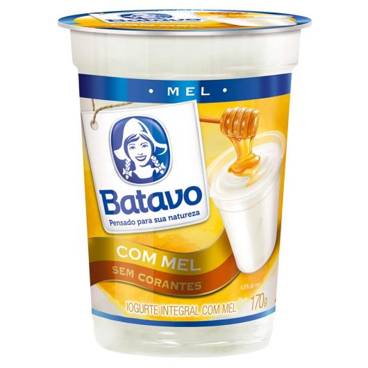 Iogurte Batavo integral com linhaça e mel 170g - Imagem em destaque