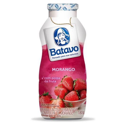 Bebida láctea Batavo morango 180g - Imagem em destaque