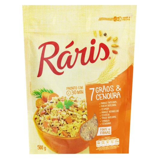 Arroz Ráris 7 grãos e cenoura 500g - Imagem em destaque
