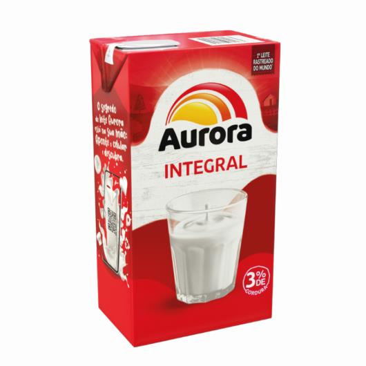 Leite UHT integral Aurora 1 litro - Imagem em destaque