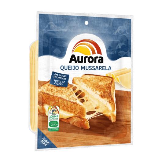 Queijo Mussarela Aurora Fatiado 150g - Imagem em destaque