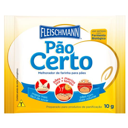 Melhorador de Farinha Pão Certo Fleischmann 10g - Imagem em destaque