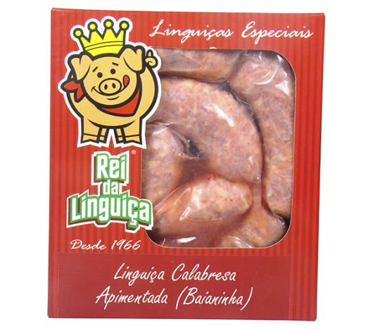 Linguiça Rei da linguiça calabresa apimentada baianinha 500g - Imagem em destaque