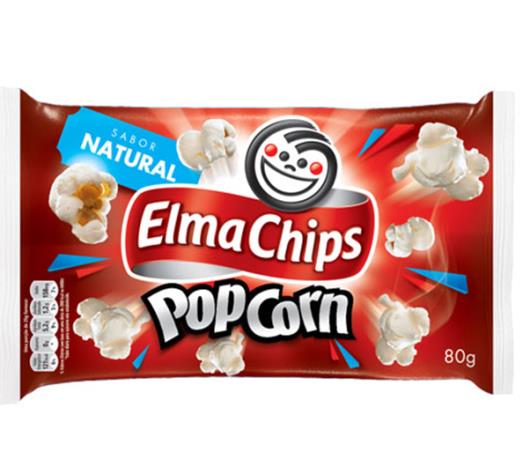Milho de pipoca Elma Chips para microondas natural 80g - Imagem em destaque