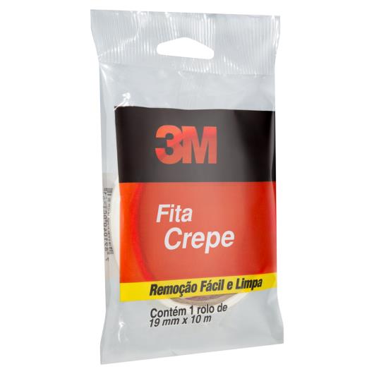 Fita Crepe 3M 19mm x 10m - Imagem em destaque