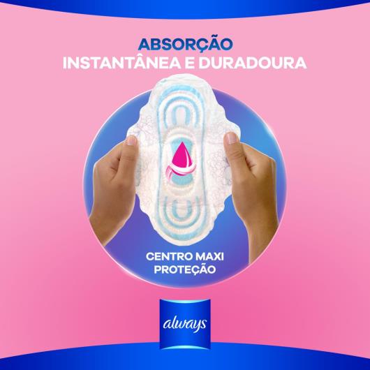 Absorvente Always Maxi proteção Suave com abas 8 Unidades - Imagem em destaque