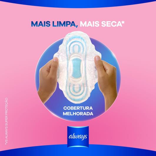 Absorvente Always Maxi proteção Suave com abas 8 Unidades - Imagem em destaque