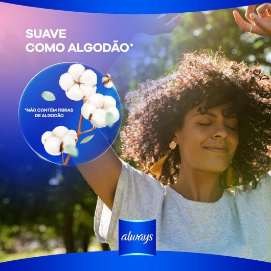 Absorvente Always Maxi proteção Suave com abas 8 Unidades - Imagem em destaque